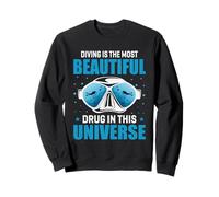 Diving Is The Most Beautiful Funny Scuba Dive Diver Sudadera