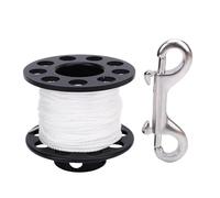 Diving Line Reel Stainless Steel Extended Range Hook Scuba Diving Line Reel for Cave Exploration
