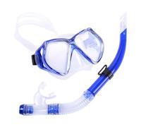 Diving Masque - Panoramic Swim Goggles for Adults, Anti-Fog Tempered Glass Diving Ensuring Clear Vision, Snorkeling and Gear for Safe Breathing, Lightweight Ergonomic Fit