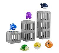 Diving Pool Toys - Easy Release Floating Sinking Cage | Swimming Accessories For Boys Girls Outdoor Summer Vacation Backyard Beach Lake River Travel Bath, Underwater Game Training Treasure Set