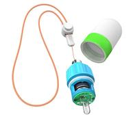 Diving Signal Light - 60 Meter Waterproof Torch | PC LED Safety Lamp - IPX8 waterproof diving light with two illumination modes and nylon lanyard ideal for underwater navigation and safety