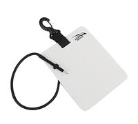 Diving Writing Slate Board mit Clip, Submarinic, Dive Plastic Handwriting Plate Notebook Gear Replaceable Pencil Tablet Swivel Devices for Snorkeling