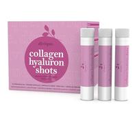 Divique Ampollas de Colágeno con Ácido Hialurónico (30 uds) - 4.000 mg de colágeno + 100 mg de ácido hialurónico - con vitamina C, biotina, zinc, cobre y selenio - endulzadas con miel y stevia - sabor