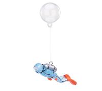División Decoración Flotante - Juguete De Buceo En La Piscina De Arriba | Aquario De Decoración Del Tanque De Peces Flotantes Con Figuras De Buzos De Dispositivos Adornos De Acuario De Dibujos Animado