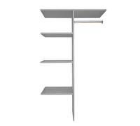 División Interior Adicional Para Armario Wimex 96x50x150cm Decoración Lino Gr