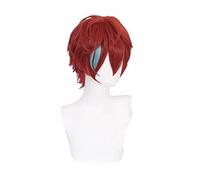 Division Rap Battle Hypnosis MIC DRB Doppo Kannonzaka Cosplay Short Wig Heat-resistant Fiber Hair + Wig Cap Party Role Play