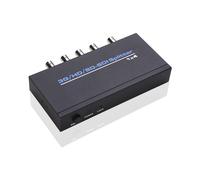 Divisor 3G/HD/ SDI 1x4 Extensor Multimedia Full HD 1080P 4 Puertos Divisor SDI para DVD HDTV Cámara