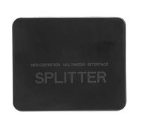 Divisor, 4K 1920 X 1080P Formato de Digital 1 Entrada 2 Salidas Divisor de Doble Pantalla Soporte Profundo 30 bits Formato de Color de Video de 36 bits Divisor para