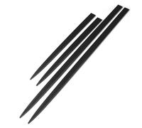 Divisor Balancines 4PCS Universal Body Side Trim Waterproof Bright Black Door Protector Auto Modification Car Edge Guard Strip