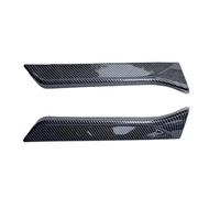 Divisor Canard Lateral Ventana Trasera Ventana Trasera para Seat para Leon 5F FR MK3 MK3.5 2012-2021 Alerones Labio Parachoques Trasero Coche(Aspecto Carbono)
