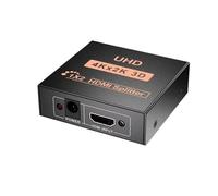 Divisor Compatible 1x4 Full HD 4K Audio Video 1 Entrada 4 Salidas HDMI Amplificador Adaptador For HDTV DVD PS3 Xbox Fácil Amplia Compatibilidad(1x2 USB Cable)