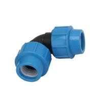 Divisor de agua del grifo del tubo de PVC PE de 20/25/32mm, conector acodado de plástico for jardín, granja, tubería de riego, accesorios for juntas de manguera, 1 ud.