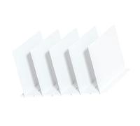 Divisor de armario transparente versátil portátil para bolsos y accesorios, organizador de estantes