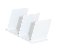Divisor de armario transparente versátil portátil para bolsos y accesorios, organizador de estantes, divisor de estante fácil de usar