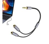 Divisor de Audio 3,5mm-Alta Fidelidad Aarphone Sharing Plug, Distribuidor de Audio Ports, Unidad de Branching de Señal Claro | Travel Ready Music Company, Playback Extension Gear