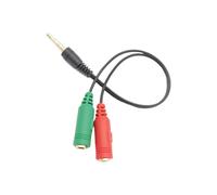 Divisor De Auriculares - Divisor De Audio, Cable Divisor De Miiicro | Separadores De PVC niquelado Para Teléfonos Móviles | Divisor De Auriculares 3.5mm, Divisor De Audio 2 Hembra A 1 Macho
