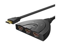 Divisor de caja con conmutación automática multipantalla HDMI de 3 puertos para adaptador de TV HD 1080P nuevo