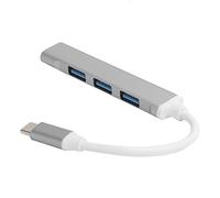Divisor de Concentrador, Concentrador USB 3.0 Mini Y Portátil de 480 Mbps para Conexión de Teclado de Mouse, Conexión de Dispositivo Periférico para Transmisión de Datos de Computadora Y