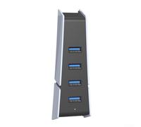 Divisor de concentrador USB delgado para PS5 con 4 puertos para maximizar la conectividad y el rendimiento de tu dispositivo