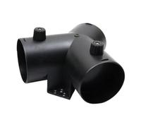 Divisor De Conducto De Aire - Conector En Forma De Y | Divisor De Conducto De Aire De 3 Vías De 75 Mm Para Calentador Diésel HVAC, Conector De Tubería Auxiliar Para Camiones Furgonetas, Negro: Sal