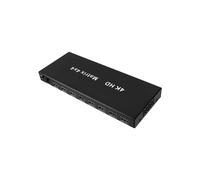 Divisor de Conmutador de Matriz 4x4 Compatible con 4K 30 Hz con Soporte de Salida de Audio Función 3D para DVD HDTV TV Box Proyector (UE)