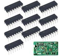 Divisor de contador decimal | Piezas de circuito electrónico - Salidas Distribuidor de pulso 10 salidas decodificadas - Para control secuencial aficionados Diseñadores de circuitos y estudiantes de