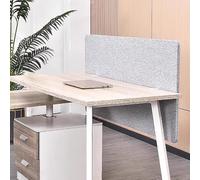 Divisor de escritorio acústico ligero, panel único para el hogar y la oficina, DL120 cm, insonorizado, elegante, solución de espacio de trabajo