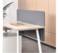 Divisor de Escritorio con Abrazadera, Panel de privacidad de Oficina insonorizado portátil, Modestia for Estar de pie(Dark Grey,Lenght 100 cm/39.3 in)