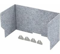 Divisor de escritorio portátil insonorizado, panel acústico de privacidad, ideal para oficinas y aulas, reducción de ruido y protección visual para espacios de trabajo