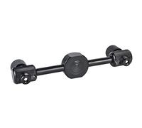 Divisor De Estufa De Camping Adaptador De Tanque De Gas Divisor De Estufa De Camping Adaptador De Cilindro De Gas 1 a 2 Adaptador De Quemador De Lámpara De Vapor Para Estufa De Camping Linterna Negro