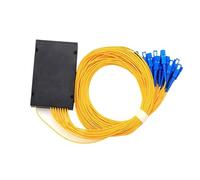 Divisor de fibra óptica FTTH SC/SC/UPC (FBT), acoplador óptico 1X32, monomodo simplex 1M PLC(1X2 UPC)