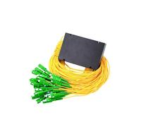 Divisor de Fibra Óptica SC/APC 1x32 Acoplador Divisor de Fibra Óptica 1:32 Divisor SC/APC de Baja Pérdida de Inserción para Red-FTTH