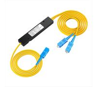 Divisor de fibra óptica SC/UPC 1/2, coleta óptica, acoplador de doble ventana para