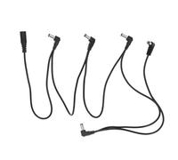 Divisor de Fuente de Alimentacin para Guitarra de 5 Funda de PVC, Ncleo de Cobre para Conexin Organizada y Portabilidad con Transmisin Eficiente y Aislamiento de Ruido