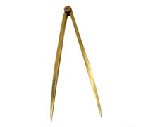 Divisor de gráficos de latón macizo, herramienta de dibujo de línea recta de 168 mm para estudiantes de navegación marina, arquitectura e ingeniería, bípode dorado resistente al óxido para accesorio