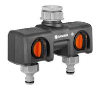 Conector Doble Grifo - GARDENA