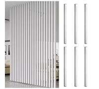 Divisor de habitación ajustable de madera - Partición de columna independiente para entrada, privacidad mejorada y separación de espacios, elegante solución de decoración del hogar