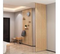 Divisor De Habitación Bricolaje con Columnas Partición Madera Pie 8 Piezas, Adecuado For Mamparas Privacidad/Puertas/Apartamentos Tipo Estudio, No Requiere Perforación(70cm/27.5in/2.3ft)