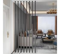 Divisor de habitación con patas de altura ajustable para dormitorio y sala de estar privacidad