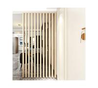 Divisor de habitación de listones de madera ajustable, 8 piezas de 240 cm, ideal para apartamentos, casas de té, escaleras y más, elegante partición de pared para privacidad y gestión del espacio
