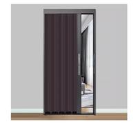 Divisor de habitación de puerta de acordeón plegable con herrajes y cerradura para instalación de lavandería y baño