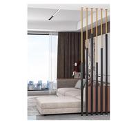 Divisor de habitación para sala de estar, columna de hierro, dormitorio, inodoro, baño, balcón, entrada, separador de metal, rejilla de protección de privacidad del suelo al techo, altura ajustable,