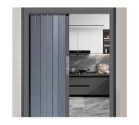 Divisor de habitación plegable de aluminio, puerta de metal múltiple que ahorra espacio con cerradura y riel deslizante para el hogar y la oficina (190 x 90 cm) - Slish Interior Partit Solut