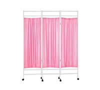 Divisor de habitación rodante de 6 pies de alto, de 3 a 8 paneles de iones de privacidad sobre ruedas, separador portátil desmontable para hospitales, aulas y habitaciones de niños (350 x 180 cm)