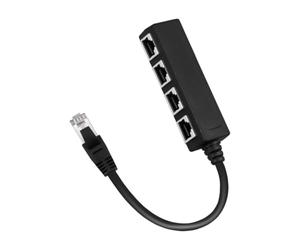 Divisor De Internet Macho A Hembra Adaptador Pequeño Estable Fijo