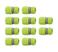 Divisor de manguera de jardín de 4 vías/conector de agua de plástico de 2 pulgadas, piezas de unión de riego al aire libre verde para lavado de automóviles y sistema de rociadores de césped múltiple