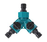 Divisor De Manguera De Jardín - Divisor De Manguera De Agua | Conector De Manguera De Manguera | Conector De División Rápida ON/OFF | Adaptador De Separador De Grifo Exterior Fácil De Instalar