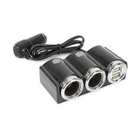 Divisor de mechero de Coche PNI Lighter 20 12V/24V 2 Salidas, 2 x USB, indicador LED