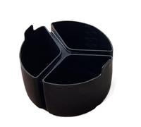 Divisor de olla de cocción lenta, inserto de olla de cocción lenta antiadherente, divisor de ollas de grado alimenticio de 3 compartimentos, utensilios de cocina de grado alimenticio para dieta