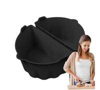 Divisor de olla lenta de silicona, revestimiento de divisor de olla lenta - 1 par de silicona cocina más lenta divisor reutilizable - Reunión de cocina 6-8 QT Amplia cocina Lavado de vai